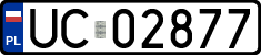 License plates of Poland, Military