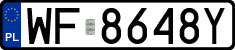 License plates of Poland, Regular car plates