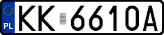 License plates of Poland, Regular car plates