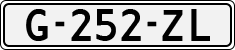License plate of the Netherlands, Cars