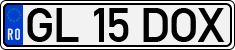 License plate of Romania, Regular plates