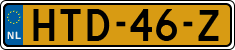License plate of the Netherlands, Cars