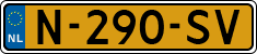 License plate of the Netherlands, Cars