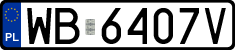 License plates of Poland, Regular car plates