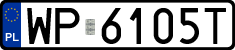 License plates of Poland, Regular car plates