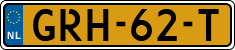 License plate of the Netherlands, Cars