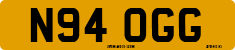 License plate of the United Kingdom, 1983 year system