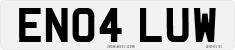 License plate of the United Kingdom, 2001 year system