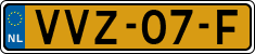 License plate of the Netherlands, Light Commercial Vehicles (1994 system)