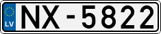 License plate of Latvia, Regular car plates