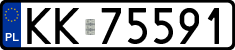 License plates of Poland, Regular car plates