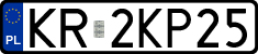 License plates of Poland, Regular car plates