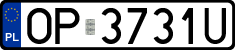 License plates of Poland, Regular car plates