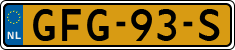 License plate of the Netherlands, Cars