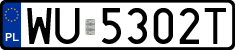 License plates of Poland, Regular car plates