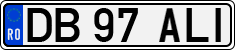 License plate of Romania, Regular plates