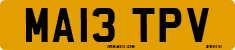License plate of the United Kingdom, 2001 year system