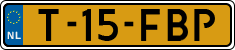 License plate of the Netherlands, Agricultural vehicles