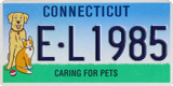 Connecticut, Vanity Plates