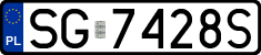 License plates of Poland, Regular car plates