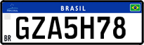 License plate of Brazil, Private owners (Mercosul)