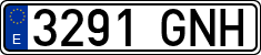 License plates of Spain, Ordinary (2000)