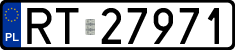 License plates of Poland, Regular car plates