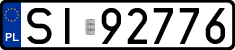License plates of Poland, Regular car plates