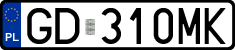 License plates of Poland, Regular car plates