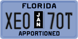 Florida, Apportioned (A12 34B)