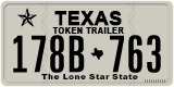 Texas, Token Trailer (123A-456)