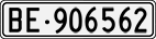 License plate of Switzerland, Cars
