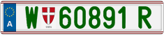 License plate of Austria, Regular plates