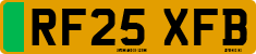 License plate of the United Kingdom, 2001 year system
