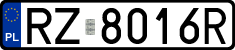 License plates of Poland, Regular car plates