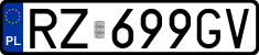License plates of Poland, Regular car plates