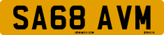 License plate of the United Kingdom, 2001 year system
