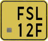 License plate of the Netherlands, Mopeds