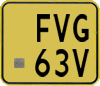 License plate of the Netherlands, Mopeds