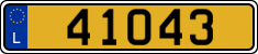 License plate of Luxembourg, Vanity Plates