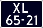 License plate of the Netherlands, Motorcycles