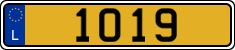 License plate of Luxembourg, Vanity Plates