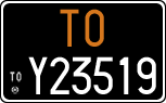 License plate of Italy, Cars (1927 year series)
