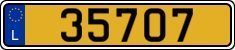 License plate of Luxembourg, Vanity Plates