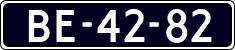 License plate of the Netherlands, Imported oldtimers (commercial vehicles)