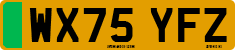 License plate of the United Kingdom, 2001 year system