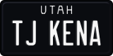 Utah, Vanity Plates