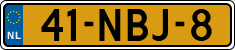 License plate of the Netherlands, Cars