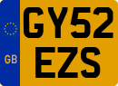 License plate of the United Kingdom, 2001 year system