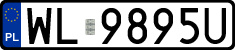 License plates of Poland, Regular car plates